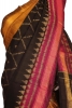 Pure Handloom Patola Ikat Silk Saree-Slubs Weave
